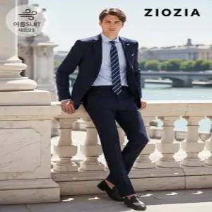 [지오지아]데일리 멜란지네이비 정장세트 (AAE2SB1502_AAE2SP1502_MNV)