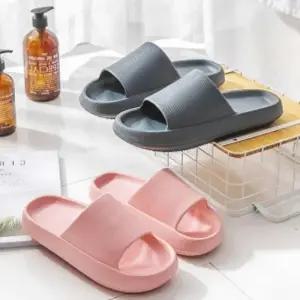 [오노마] ONM 너랑나랑 커플 슬리퍼 세트그레이 270mm핑크 250mm