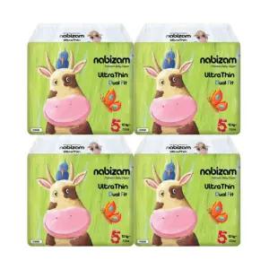 나비잠 기저귀 울트라씬듀얼핏 밴드 특대형(XL) 32매x4팩