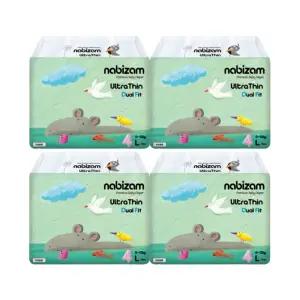 나비잠 기저귀 울트라씬듀얼핏 밴드 대형(L) 36매x4팩