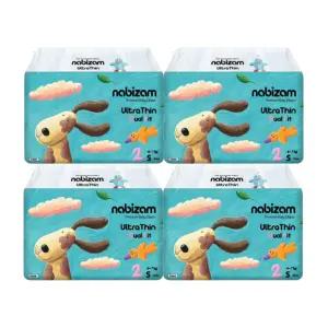 나비잠 기저귀 울트라씬듀얼핏 밴드 소형(S) 44매x4팩