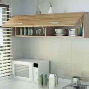 원목 상부장 주방 찬장 싱크 그릇 수납형 장식장 다용도 주방미니