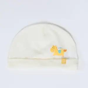 [달퐁]큐비앤맘 포니 메쉬 신생아 모자 말띠 아기모자