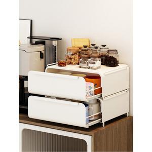 철제 싱크대위수납장 커피머신선반 홈카페꾸미기 수납장 A 아이보리 미니찬장 화이트