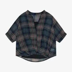 [롯데백화점]베스띠벨리 체크쉬폰블라우스BMBAF7488