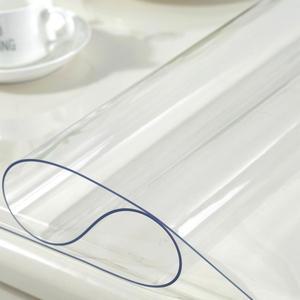 투명 테이블 매트 오일 방지 PVC  천 커버 식탁보 유리 방수