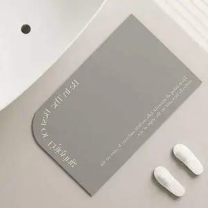 욕실 판 주방 규조토 매트 그레이 화장실매트 화장실발매트 발 현관