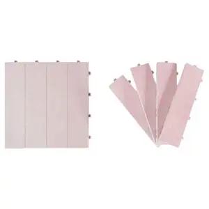 슈마켓 층간소음 방지 테크타일 매트 인디핑크 1P