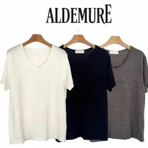 ARDEMURE 마리 슬리브 U넥 티셔츠 3종