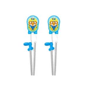 에디슨 스텐 젓가락 1단계 2개세트 뽀로로