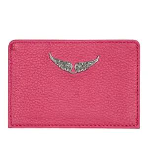 메탈 윙 엠블럼 페블 카드 지갑 LWSG00001 696