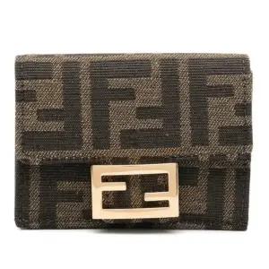 FF 모노그램 메탈 버클 반지갑 8M0395A98P F0A6E