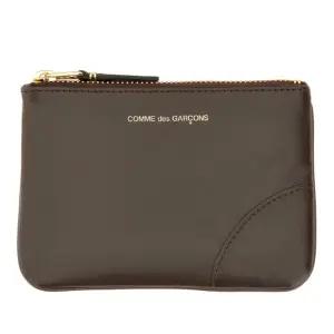 엠보스드 로고 클래식 지퍼 지갑 SA8100 BROWN