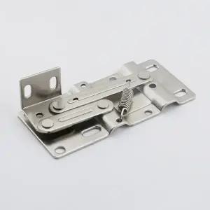 호환  댐핑된 유압 쿠션 45도 가위 경첩 플립 다운 도어 찬장 도어 경첩 가위 스프링