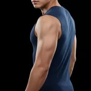 남자 여름 머슬티 런닝 운동 헬스 민소매 냉감 나시