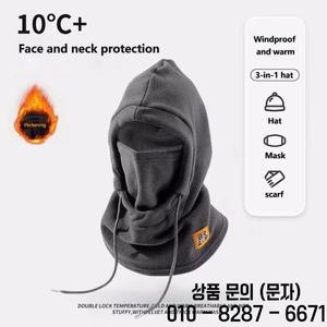 겨울 따뜻한 후드 모자 방풍 두꺼운 폴라 플리스 스키 사이클링 넥 커버 마스크 남녀 보온 야외 스포츠