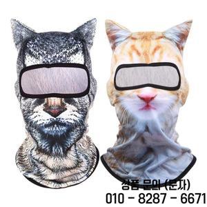 3D 고양이 스키 Balaclava동물 얼굴 커버 전체 후드 마스크 귀여운 오토바이 모토크로스 스노우보드 모자