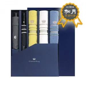 세트 우산+타올 5매 여름용품 우산 송월 5 CM3단폰지+