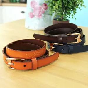 CWS09 가죽 여성슬림벨트 정장캐쥬얼벨트 블루마운트 벨트