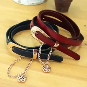 CWS01 가죽 여성슬림벨트 정장캐쥬얼벨트 블루마운트 벨트