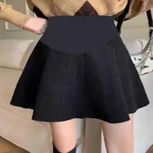 임산부스커트 치마 바지 미니 벨벳 따뜻한 임산부 치마바지