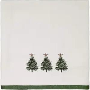 아반티 리넨 - 목욕 타월 부드럽고 흡수력이 뛰어난 면 이상적인 크리스마스 장식 (나무 컬렉션)