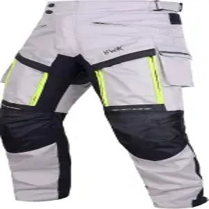 남성용 HWK 모터사이클 팬츠 카고 작업용 바지 어드벤처 하이비스 다용도