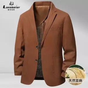 캐주얼 남사친 정장 린넨 코트 싱글 레이시버트 봄여름 통기성 자켓 상의 DUCHI2