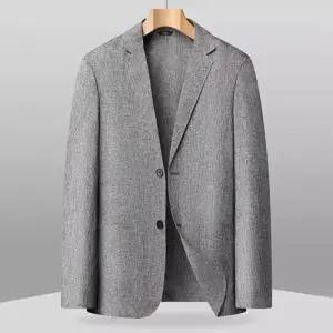 캐주얼 남친 정장 자켓 봄여름 얇은 린넨라이크 쿨링 통기성 양복 오버사이즈 코트 DUCHI2