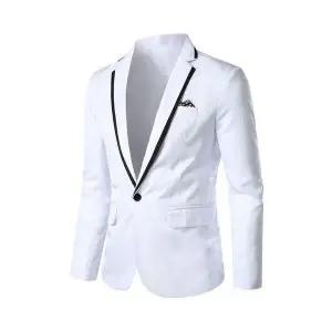 코아픽샵 캐주얼 남자 빅사이즈 키작남 코트 정장 재킷 싱글 꾹1