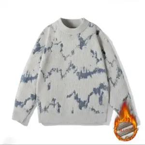 슬램덩크 남친 니트 캐주얼 가을 자가드 반 카디건 폴라 기모 HO3