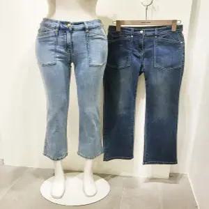 [올리비아로렌]여성 스티치 부츠컷 스판 데님 팬츠 vvcmp5m3171 ECJ