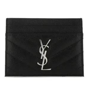 쉐브론 퀼팅 모노그램 로고 카드 지갑 423291BOW02 1000