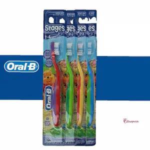 오랄비 2단계 유아칫솔 어린이칫솔 4개 2-4세용ssu705