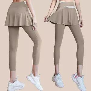 필라테스 프릴 레깅스 운동복 스커트 여름 A라인ghi872