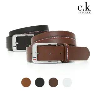 [CHECKER]남성 캐주얼벨트 캐쥬얼벨트 삼색벨트 남자벨트 CK-111