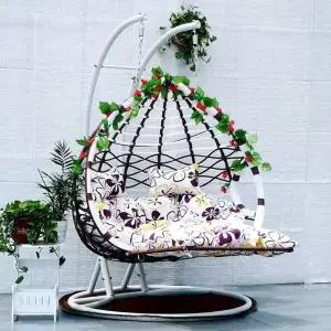 흔들 의자 바구니 그네 거실 체어 둥지형 요람 등나무 해먹