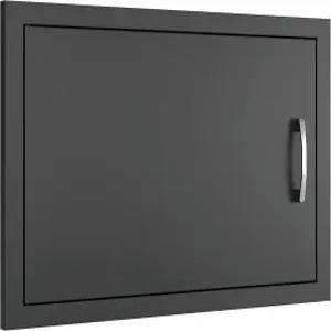 BBQ 야외 주방 도어 인치 더블 출입 방청 아일랜드 그릴 스테이션 24 x 17