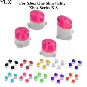 조이콘수리 부품 YUXI 1Set 교체 버튼 Xbox One SlimElite X S 수리 Xboxone ABXY Mod 키트