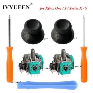 조이콘수리 부품 XBox One S X 코어 아날로그 스틱 3D 썸스틱 센서 모듈 전위차계 수리 키트용 조이스틱 교