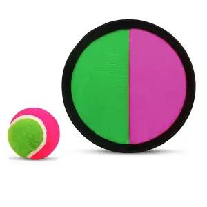 야외 AEB511O2 찍찍이볼 세트 소프트 캐치볼 운동 놀이 게임