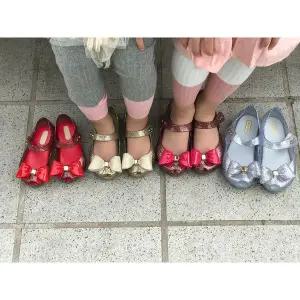 여아 YGJ257J9 반짝이리본젤리슈즈 여아신발 여아샌들 아동샌들