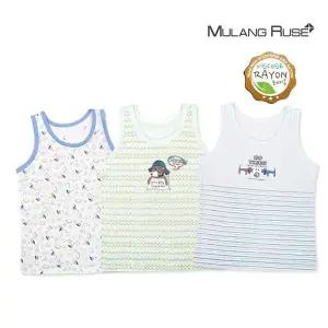 럭키도기 WYE769V0 남아동런닝 3종세트 KMRSB006