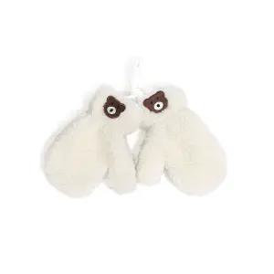 곰이큐트장갑 NKU859L8 아동자 아동털자 겨울자 벙거지