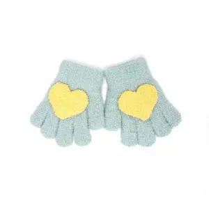 하트손가락장갑 CQX059C6 아동자 아동털자 겨울자 벙거지