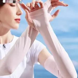 여름 자외선 차단 쿨토시 팔토시 라이딩 등산용 냉감 암슬리브 토시