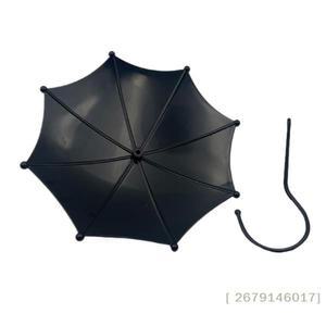 YY26우산 모양 걸이식 새 모이통 정원용 호환 금속 목욕통 창문 외부 물통