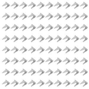 300Pcs 애완 동물 와이어 케이지 클립 새 토끼 개 닭 수리용 호환  금속 클램프 고정 호환 액세서리