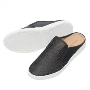 시원한 펀칭 뮬 (블랙) 푹신한 쿠션 통기성 여름 스니커즈