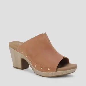 락포트 CI8975 여성슬리퍼 비비안 슬라이드TAN 144406